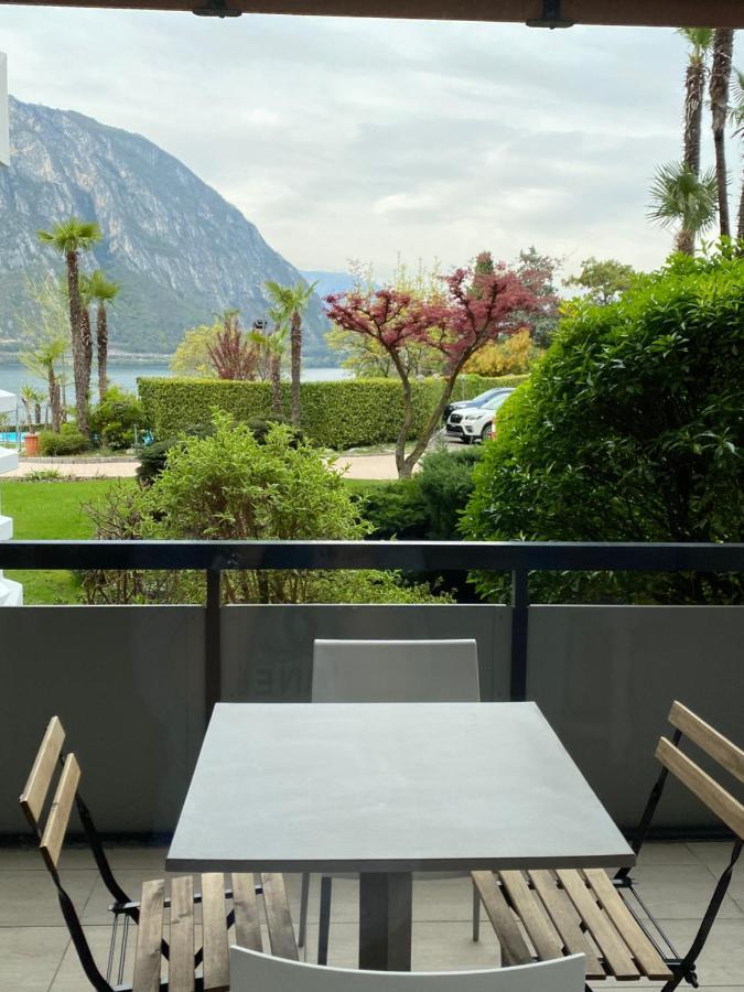 Holiday On The Lake Lugano Bissone Eksteriør billede