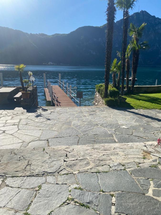 Holiday On The Lake Lugano Bissone Eksteriør billede