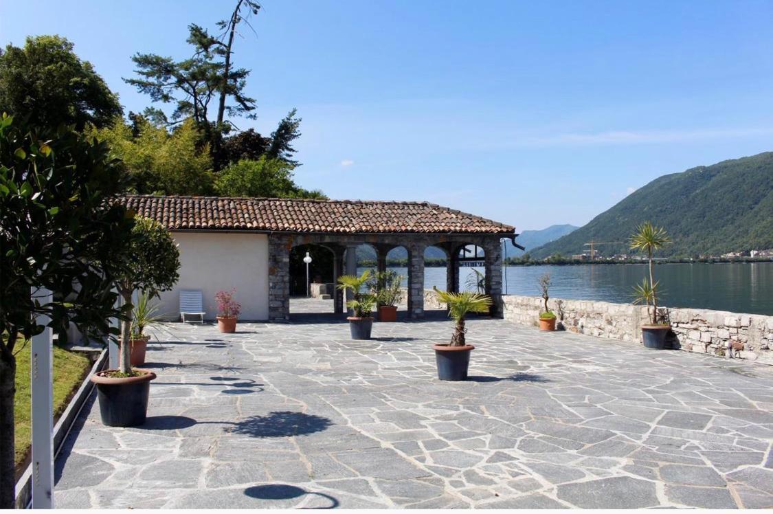 Holiday On The Lake Lugano Bissone Eksteriør billede